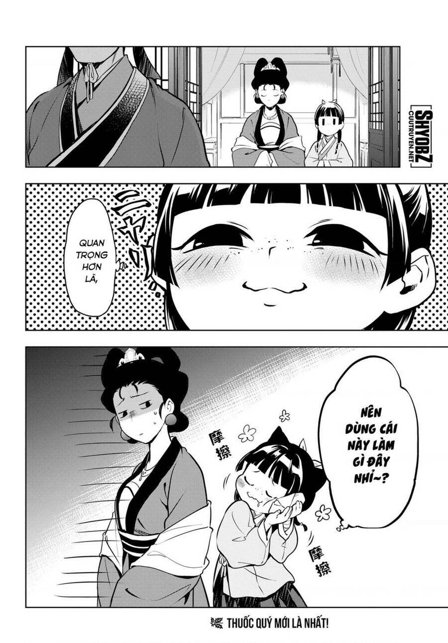 Dược Sư Tự Sự - Nhật ký giải mã bí ẩn chốn Hậu cung của Maomao: Chapter 46