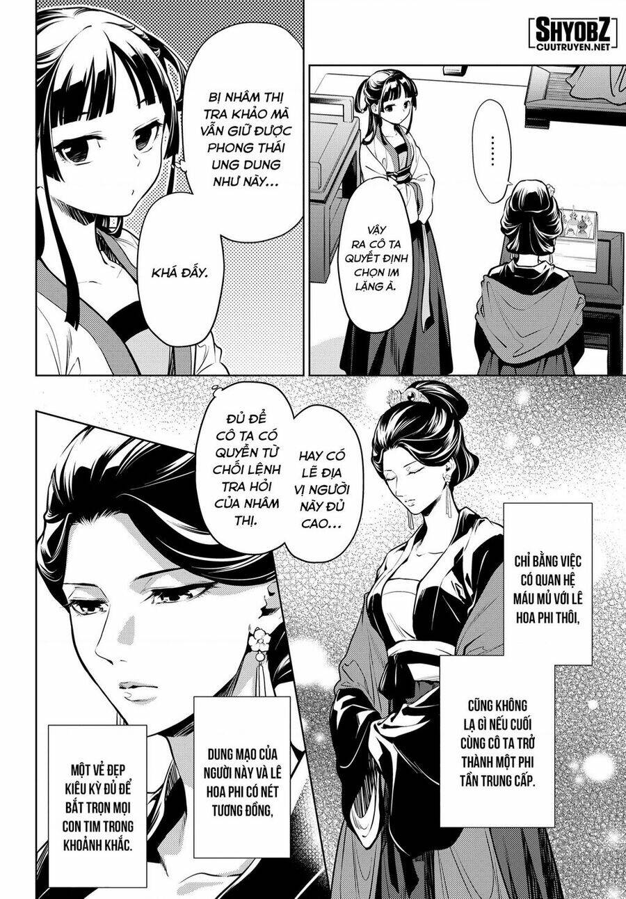 Dược Sư Tự Sự - Nhật ký giải mã bí ẩn chốn Hậu cung của Maomao: Chapter 52