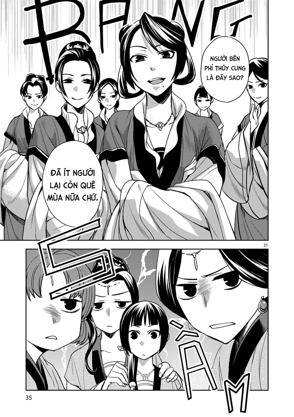 Dược Sư Tự Sự - Nhật ký giải mã bí ẩn chốn Hậu cung của Maomao: Chapter 6: - Hồi 6: Yến tiệc
