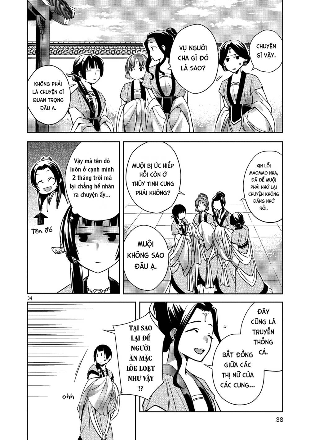 Dược Sư Tự Sự - Nhật ký giải mã bí ẩn chốn Hậu cung của Maomao: Chapter 6: - Hồi 6: Yến tiệc