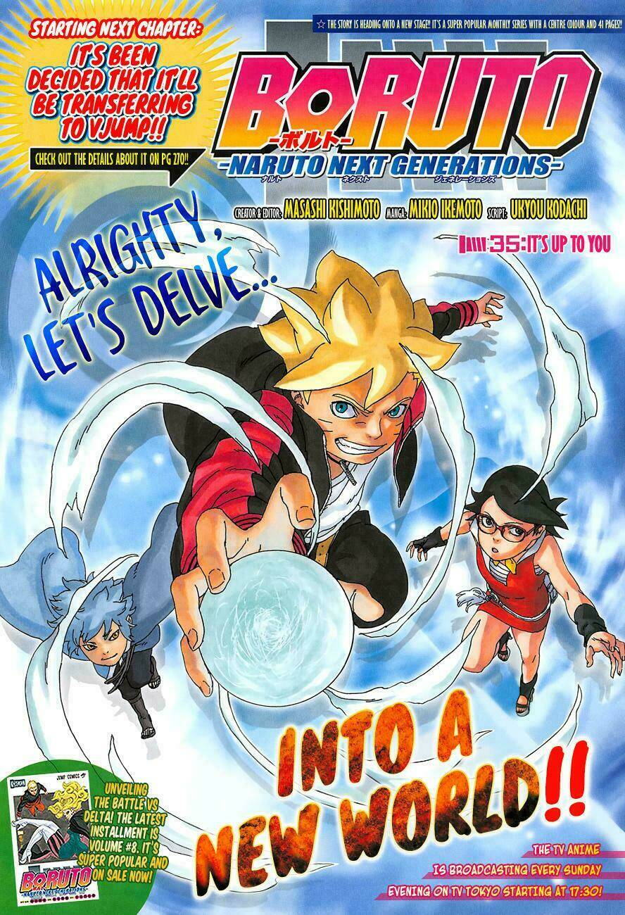 Uzumaki Boruto: Chapter 35