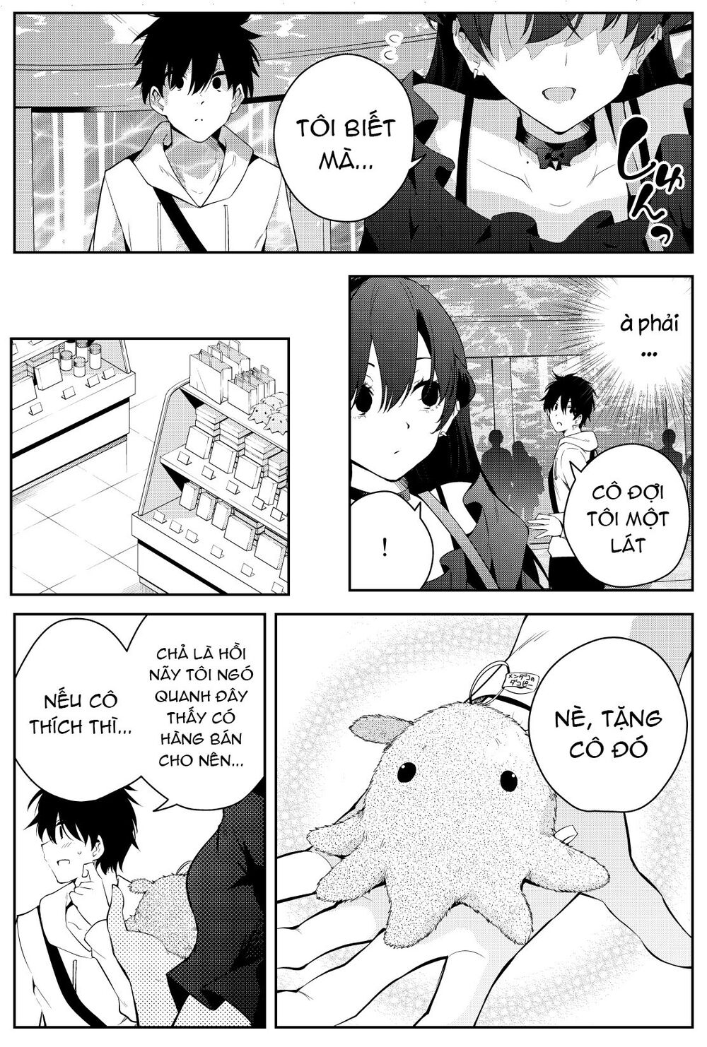 Sống Cùng Cô Nữ Sinh Trung Học Kỳ Lạ Ở Nhờ Nhà: Chapter 12