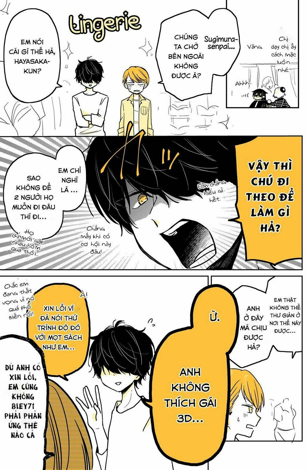 Senpai lười hoá gái: Chapter 10