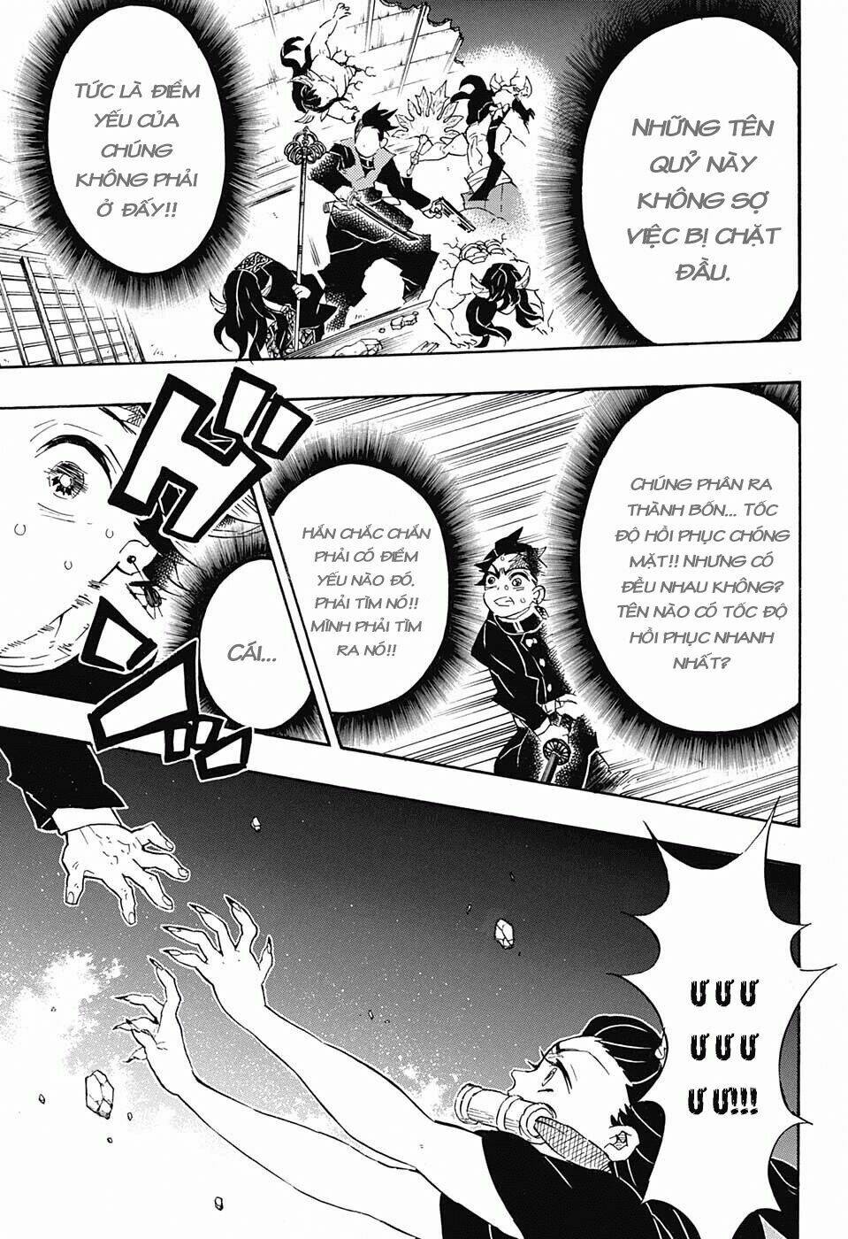 Thanh Gươm Diệt Quỷ: Chapter 107: Vướng víu quá
