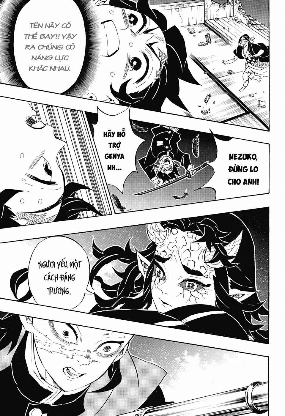 Thanh Gươm Diệt Quỷ: Chapter 107: Vướng víu quá