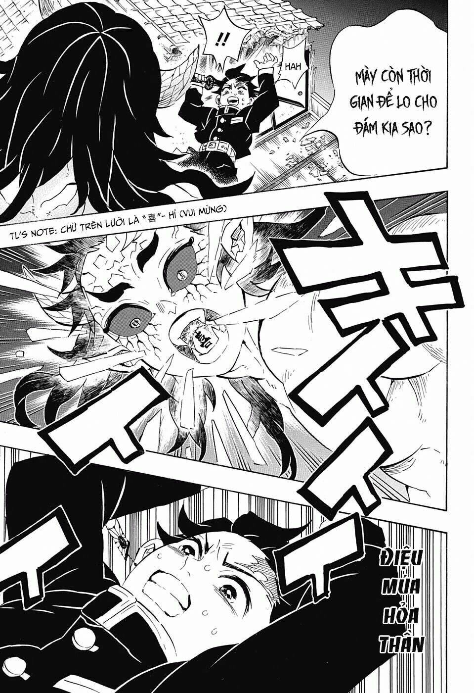 Thanh Gươm Diệt Quỷ: Chapter 107: Vướng víu quá