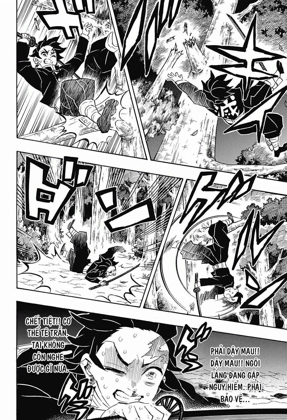 Thanh Gươm Diệt Quỷ: Chapter 107: Vướng víu quá