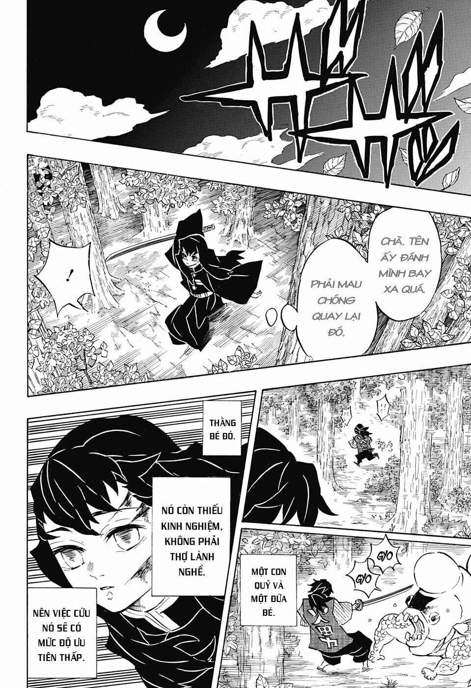 Thanh Gươm Diệt Quỷ: Chapter 107: Vướng víu quá