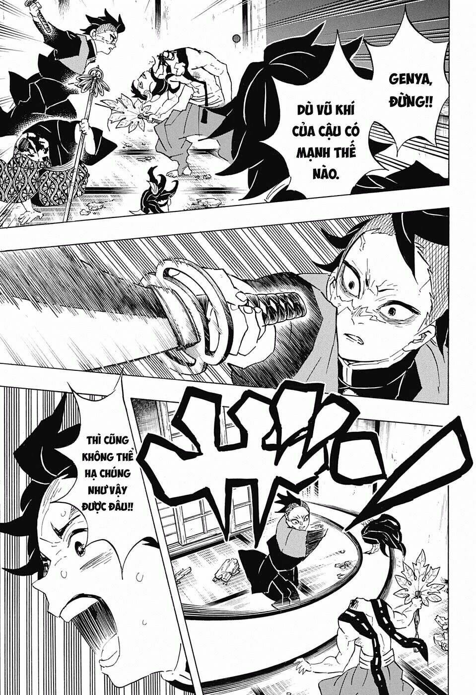Thanh Gươm Diệt Quỷ: Chapter 107: Vướng víu quá