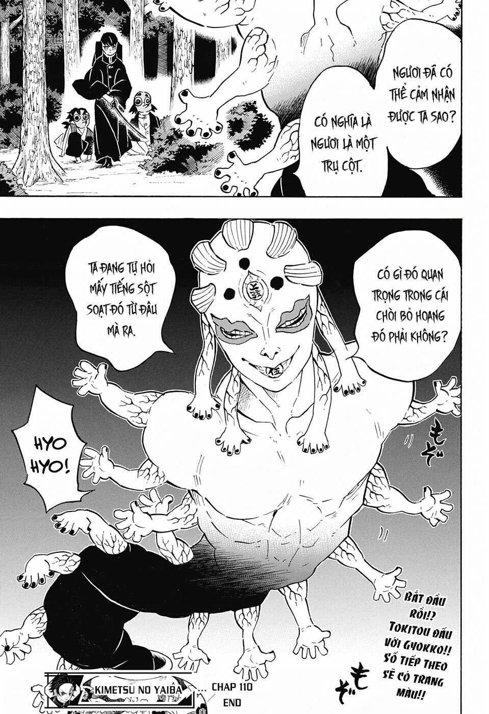 Thanh Gươm Diệt Quỷ: Chapter 110: Tiếng sột soạt ở căn chòi hoang.