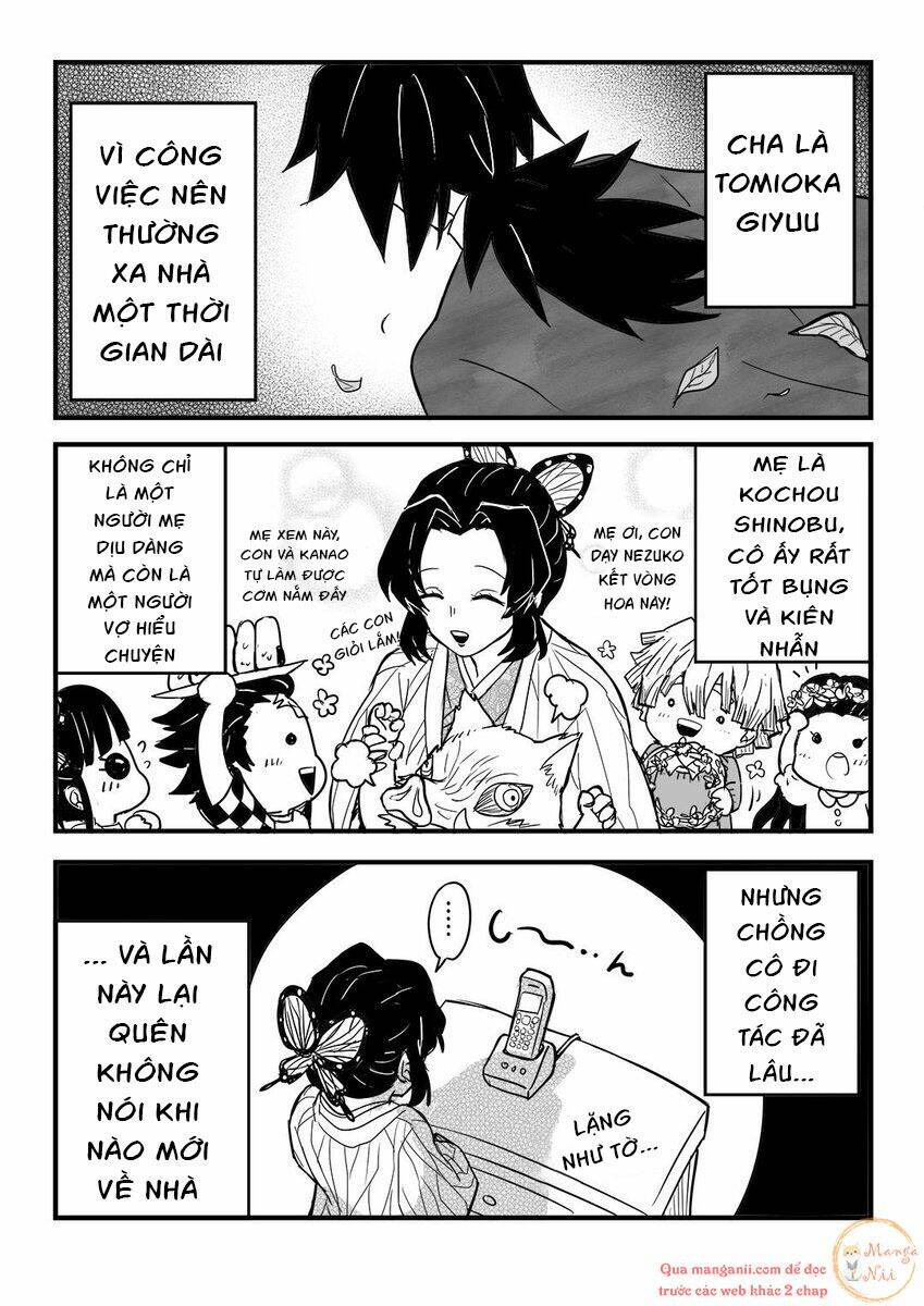 Thanh Gươm Diệt Quỷ: Chapter 175.1: Ngoại truyện 1: Gia đình Kochou Tomioka
