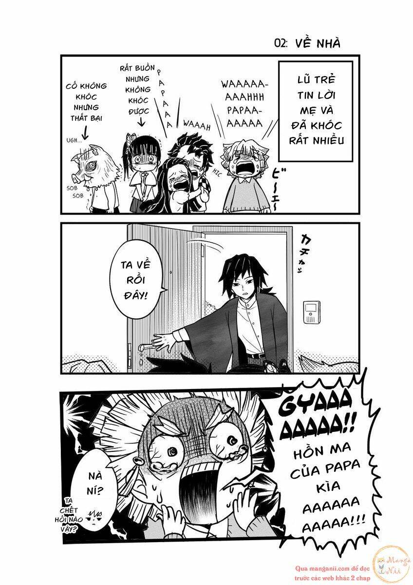 Thanh Gươm Diệt Quỷ: Chapter 175.1: Ngoại truyện 1: Gia đình Kochou Tomioka