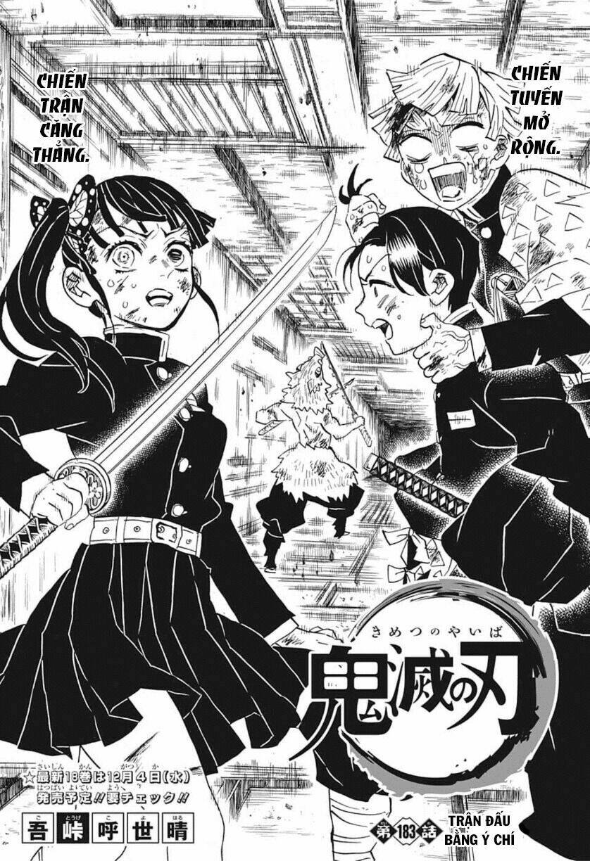 Thanh Gươm Diệt Quỷ: Chapter 183: Trận đấu bằng ý chí