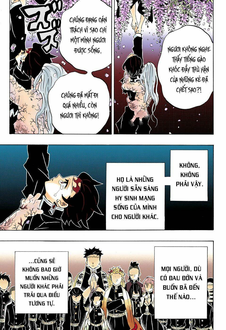 Thanh Gươm Diệt Quỷ: Chapter 203: Những lời động viên