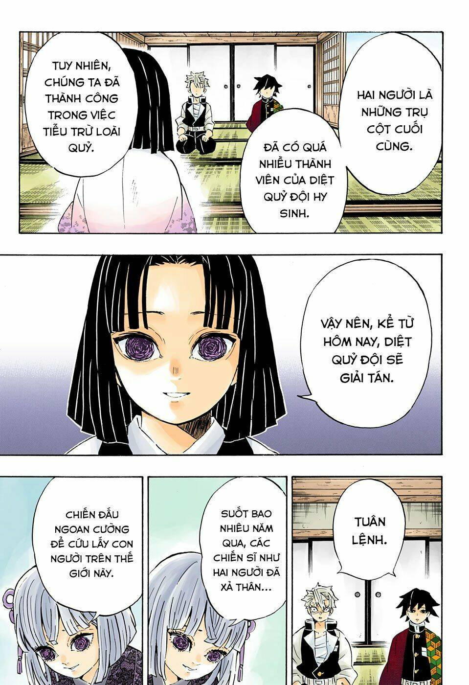 Thanh Gươm Diệt Quỷ: Chapter 204: Một thế giới không còn quỷ