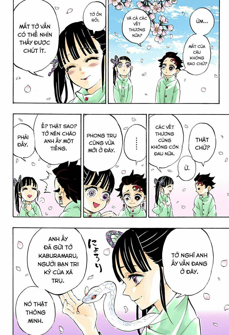 Thanh Gươm Diệt Quỷ: Chapter 204: Một thế giới không còn quỷ