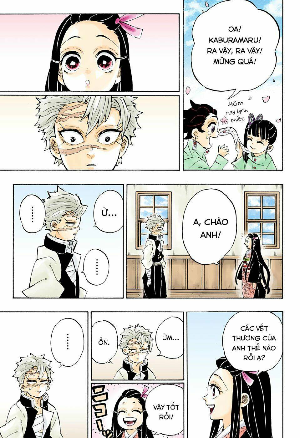 Thanh Gươm Diệt Quỷ: Chapter 204: Một thế giới không còn quỷ