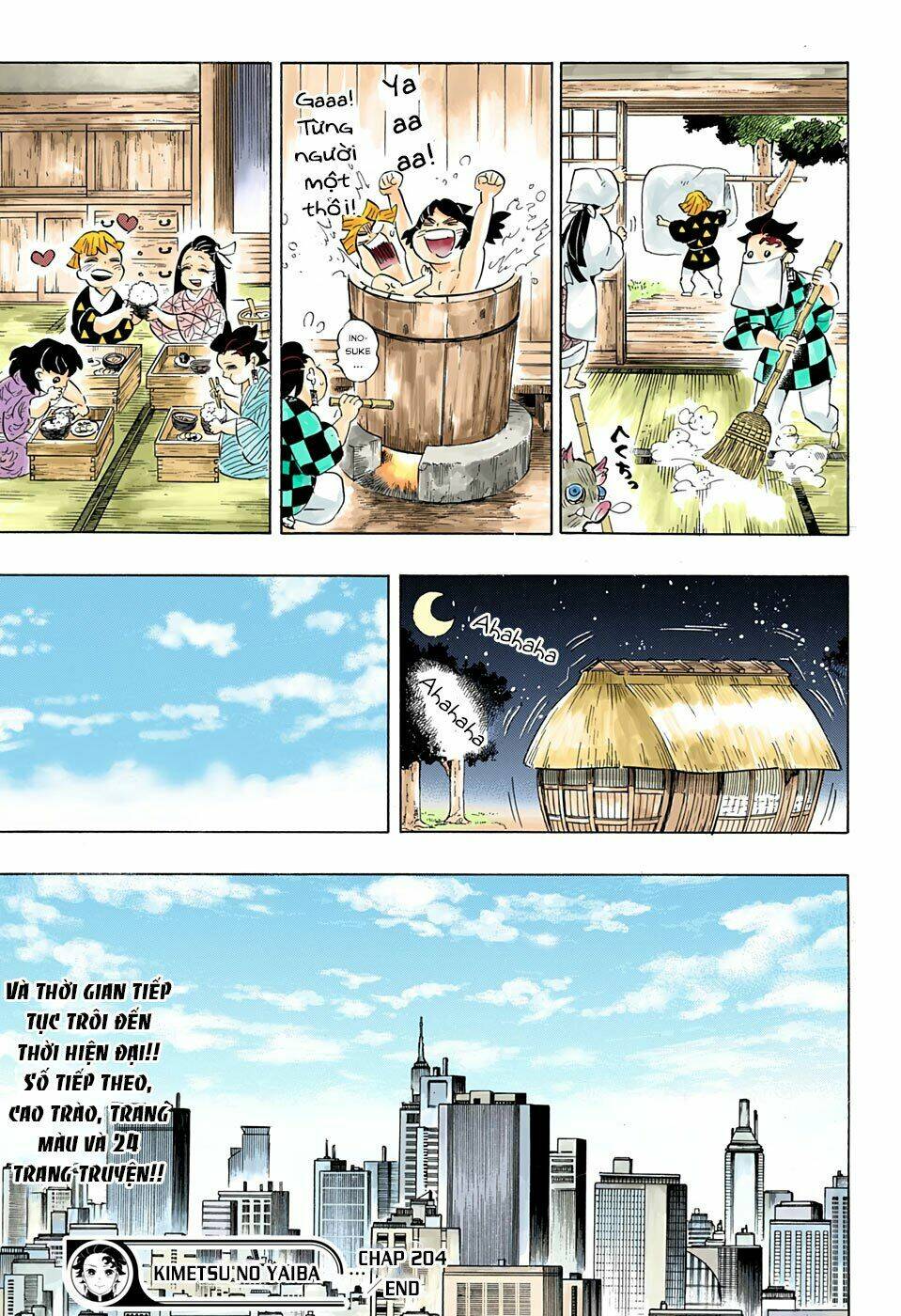 Thanh Gươm Diệt Quỷ: Chapter 204: Một thế giới không còn quỷ