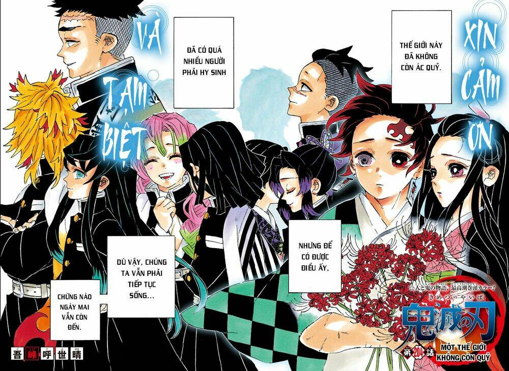 Thanh Gươm Diệt Quỷ: Chapter 204: Một thế giới không còn quỷ