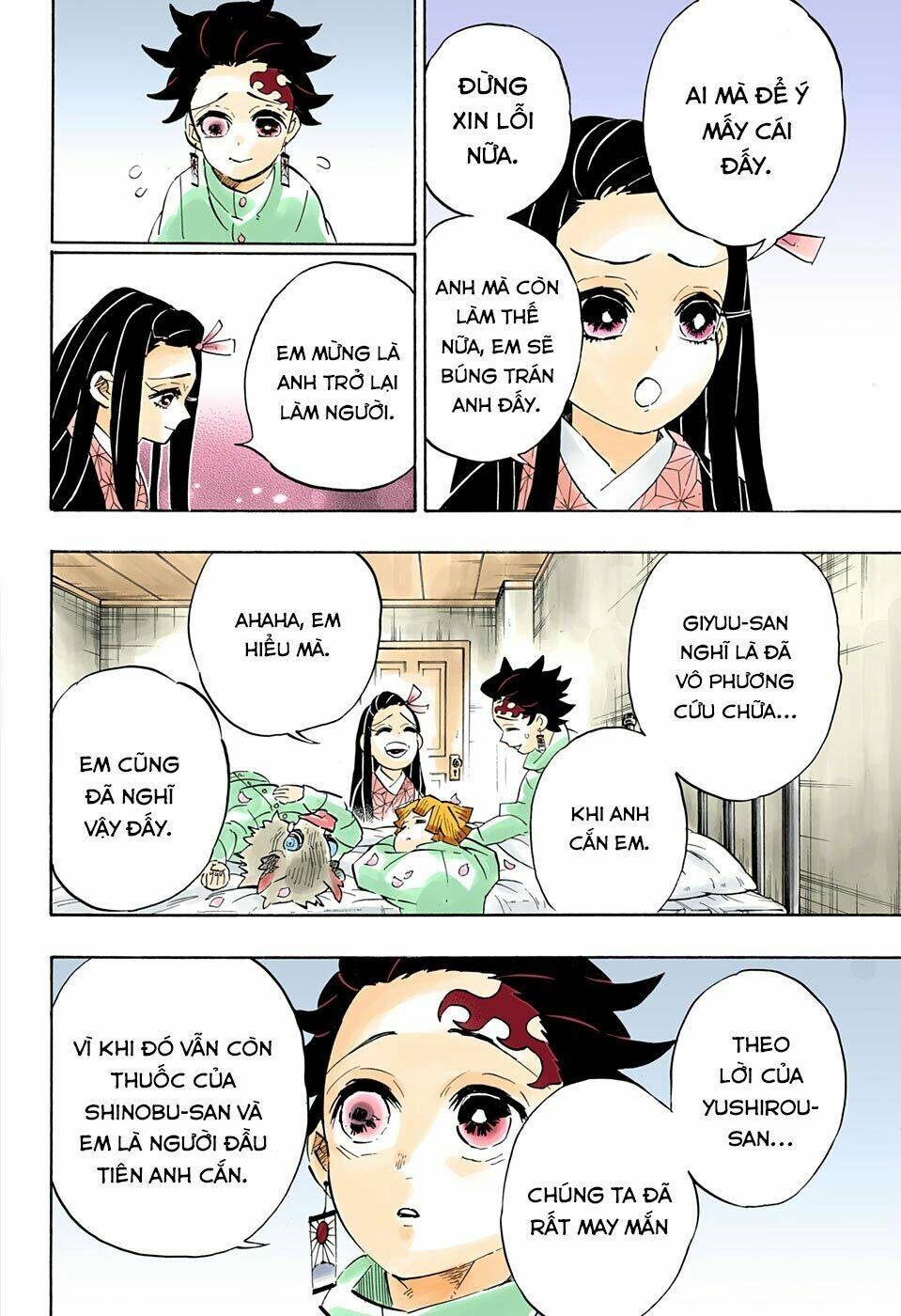 Thanh Gươm Diệt Quỷ: Chapter 204: Một thế giới không còn quỷ