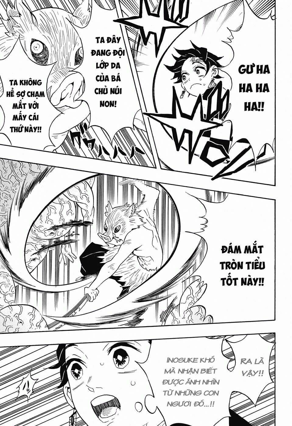 Thanh Gươm Diệt Quỷ: Chapter 61: Chiến đấu trong không gian chật hẹp