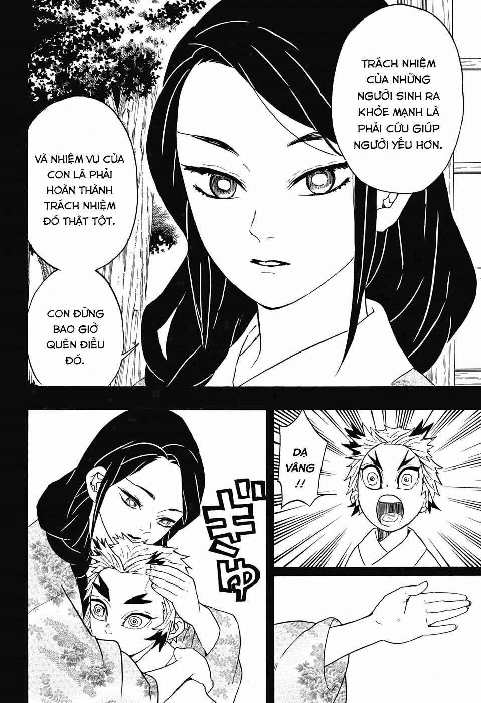 Thanh Gươm Diệt Quỷ: Chapter 64: Sức mạnh của thượng nguyệt, sức mạnh của trụ cột