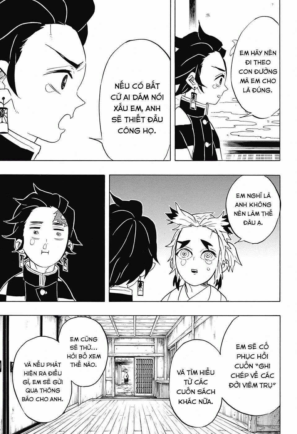Thanh Gươm Diệt Quỷ: Chapter 69: Tiến về phía trước. Kể cả khi có phải bước từng bước một