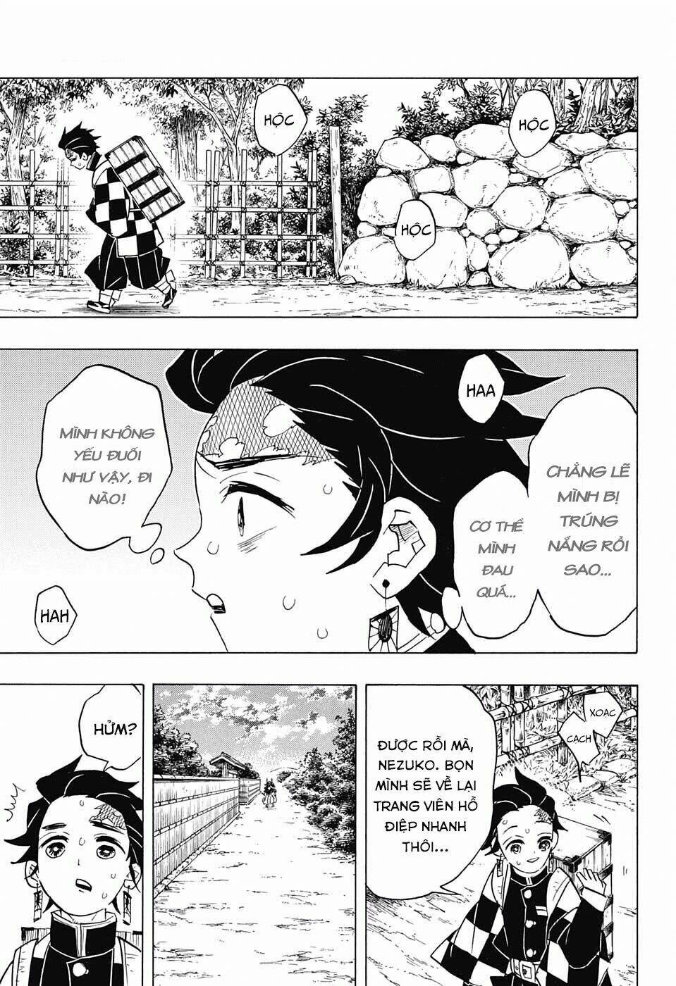 Thanh Gươm Diệt Quỷ: Chapter 69: Tiến về phía trước. Kể cả khi có phải bước từng bước một