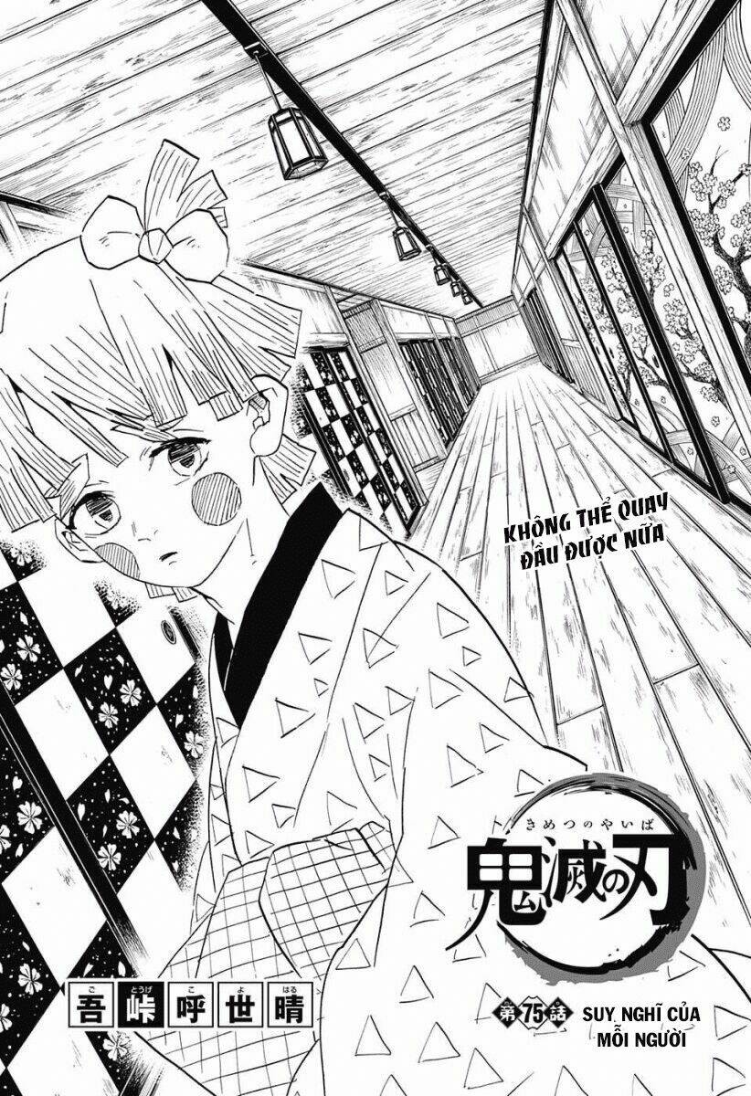 Thanh Gươm Diệt Quỷ: Chapter 75: Suy nghĩ của mỗi người