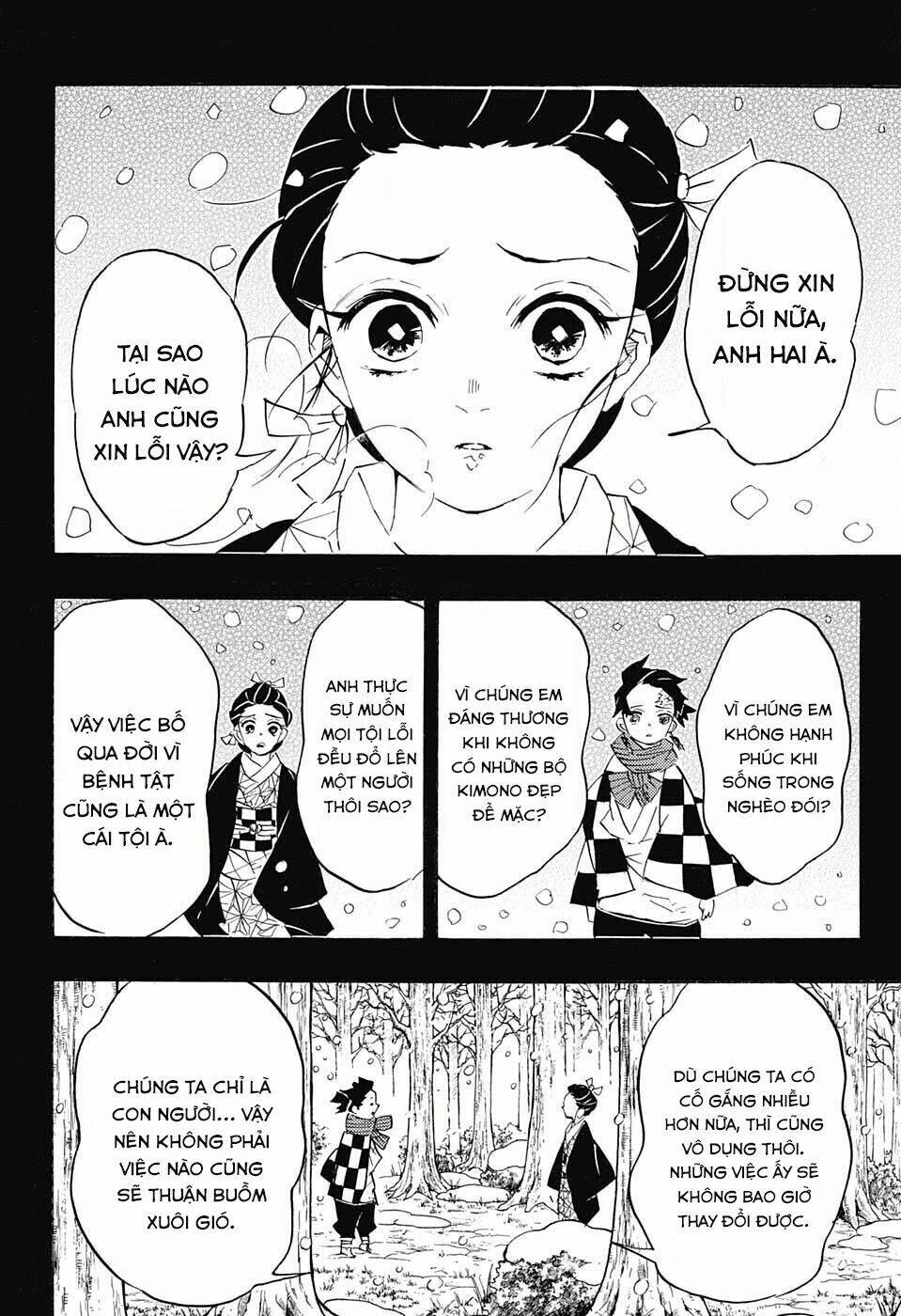 Thanh Gươm Diệt Quỷ: Chapter 92: Đồ sâu bọ, đần độn, hèn nhát giữa những thằng khờ