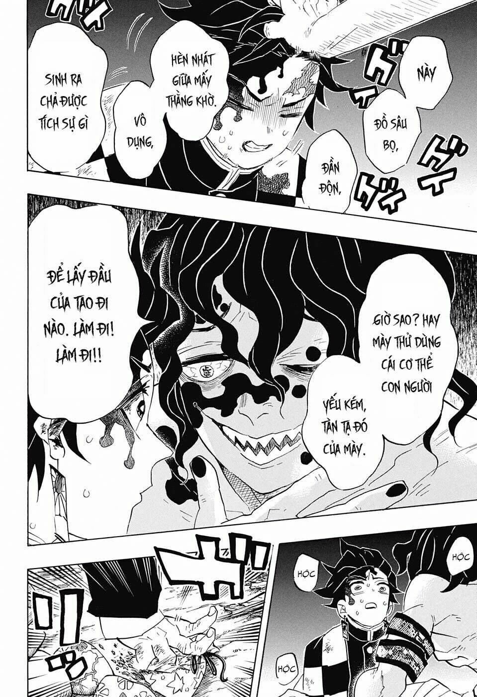 Thanh Gươm Diệt Quỷ: Chapter 92: Đồ sâu bọ, đần độn, hèn nhát giữa những thằng khờ