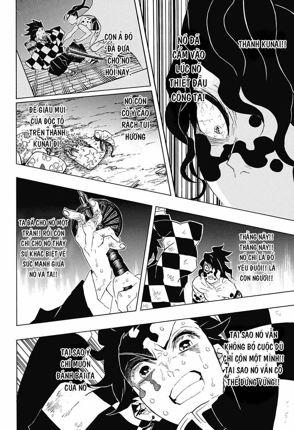 Thanh Gươm Diệt Quỷ: Chapter 92: Đồ sâu bọ, đần độn, hèn nhát giữa những thằng khờ