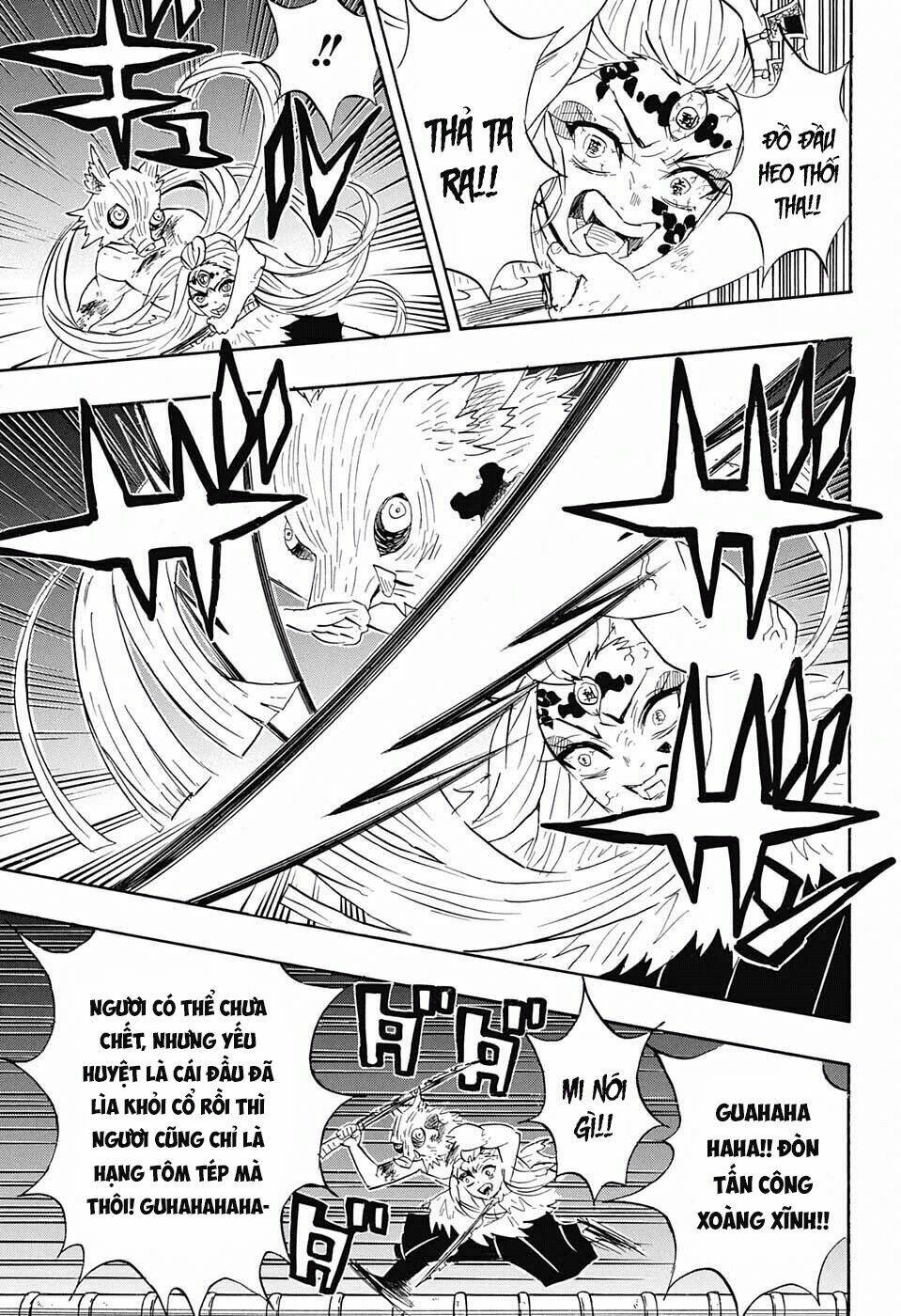 Thanh Gươm Diệt Quỷ: Chapter 92: Đồ sâu bọ, đần độn, hèn nhát giữa những thằng khờ