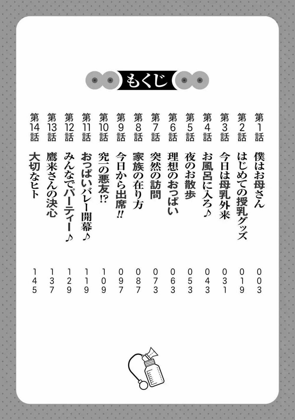 Chichi no Jikan: Chapter 1: A Male Mother