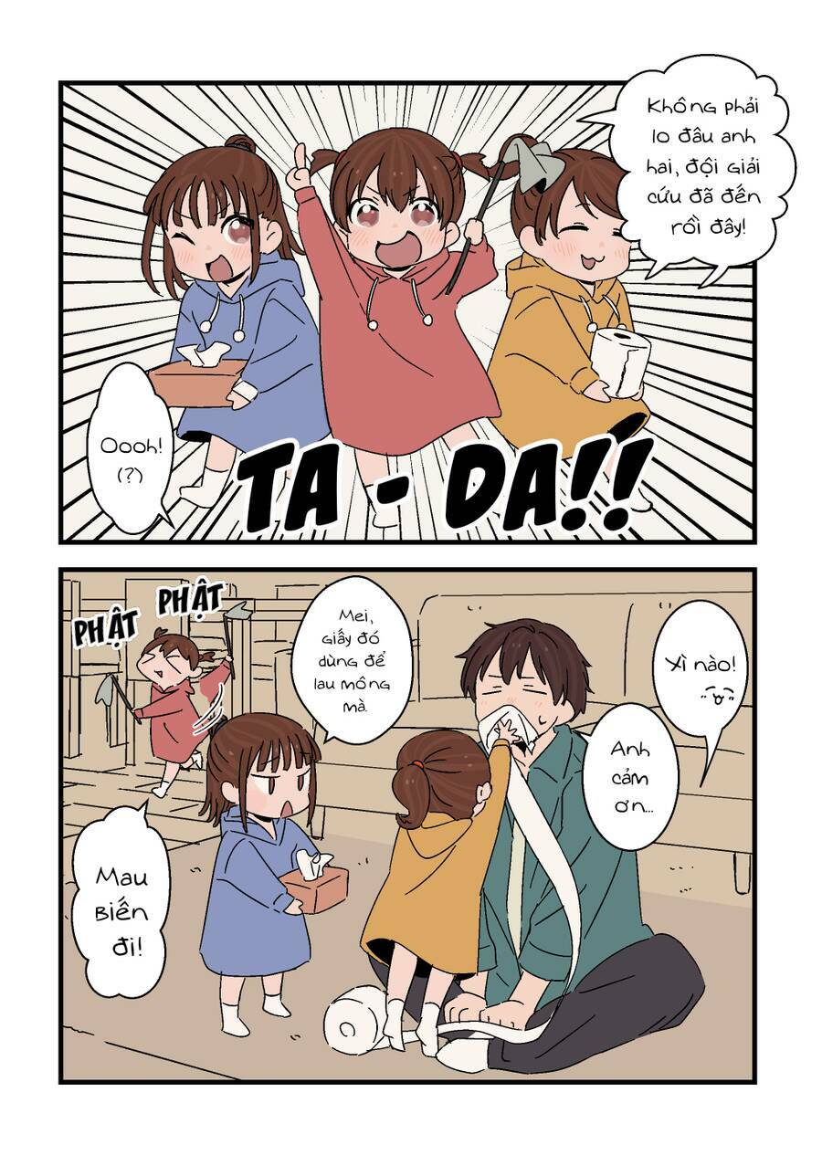 Anh trai cùng 3 cô em gái sinh ba: Chapter 13