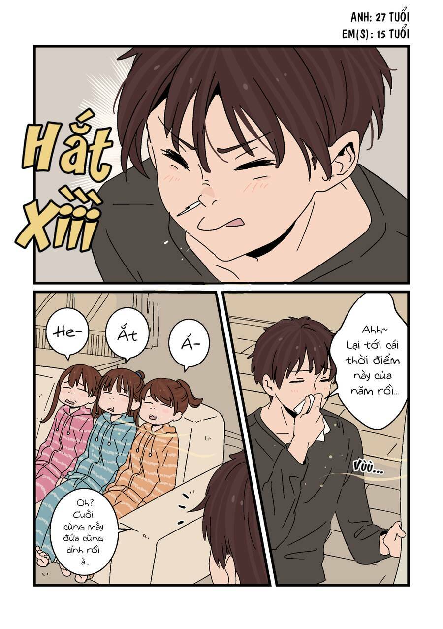 Anh trai cùng 3 cô em gái sinh ba: Chapter 13