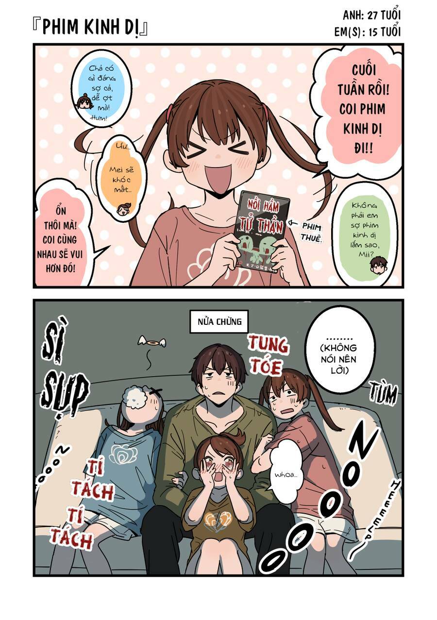 Anh trai cùng 3 cô em gái sinh ba: Chapter 14