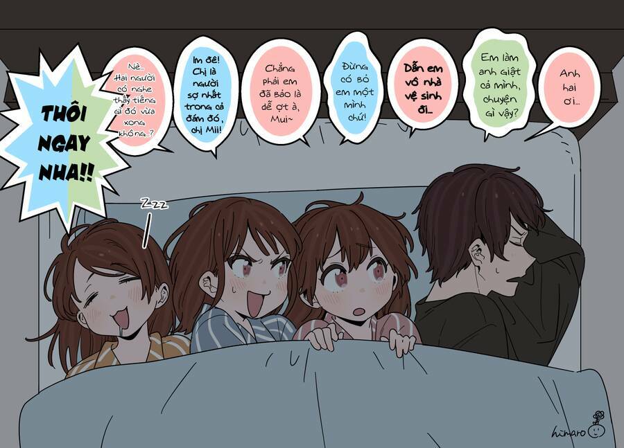 Anh trai cùng 3 cô em gái sinh ba: Chapter 14