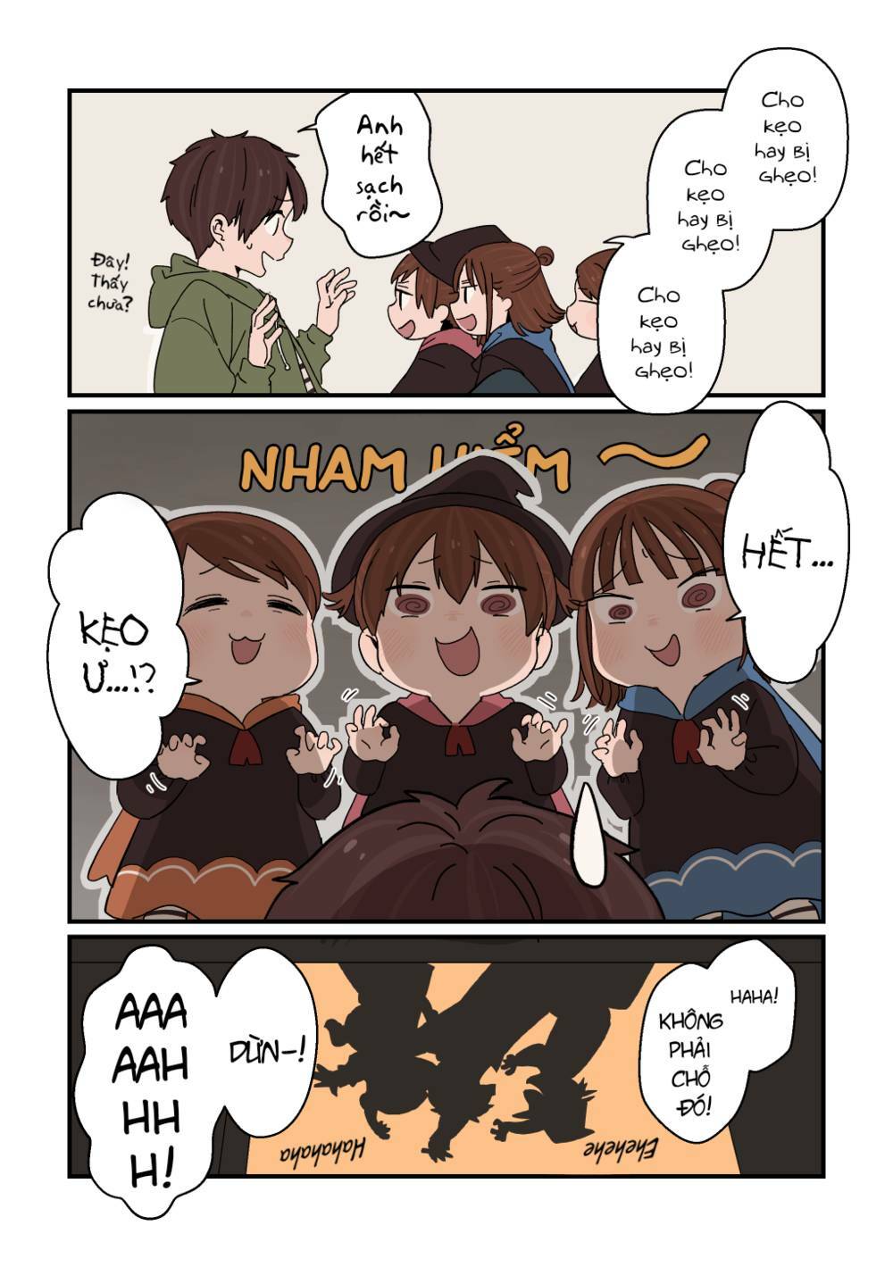 Anh trai cùng 3 cô em gái sinh ba: Chapter 16
