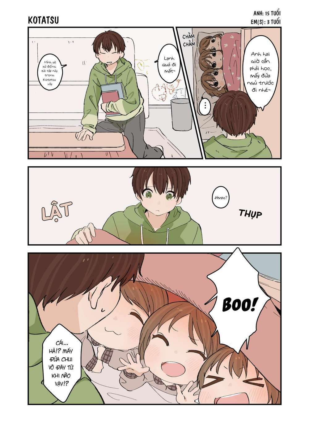 Anh trai cùng 3 cô em gái sinh ba: Chapter 4