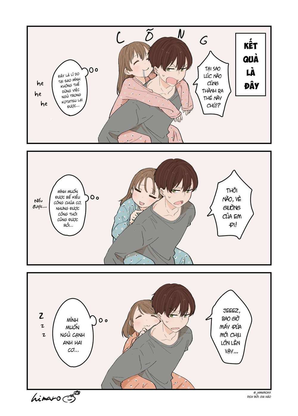 Anh trai cùng 3 cô em gái sinh ba: Chapter 4