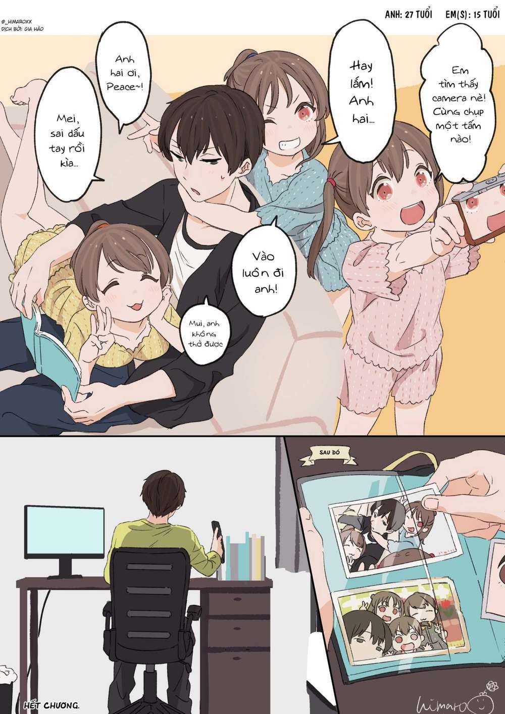 Anh trai cùng 3 cô em gái sinh ba: Chapter 5