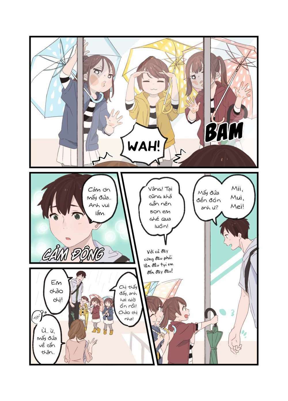 Anh trai cùng 3 cô em gái sinh ba: Chapter 7