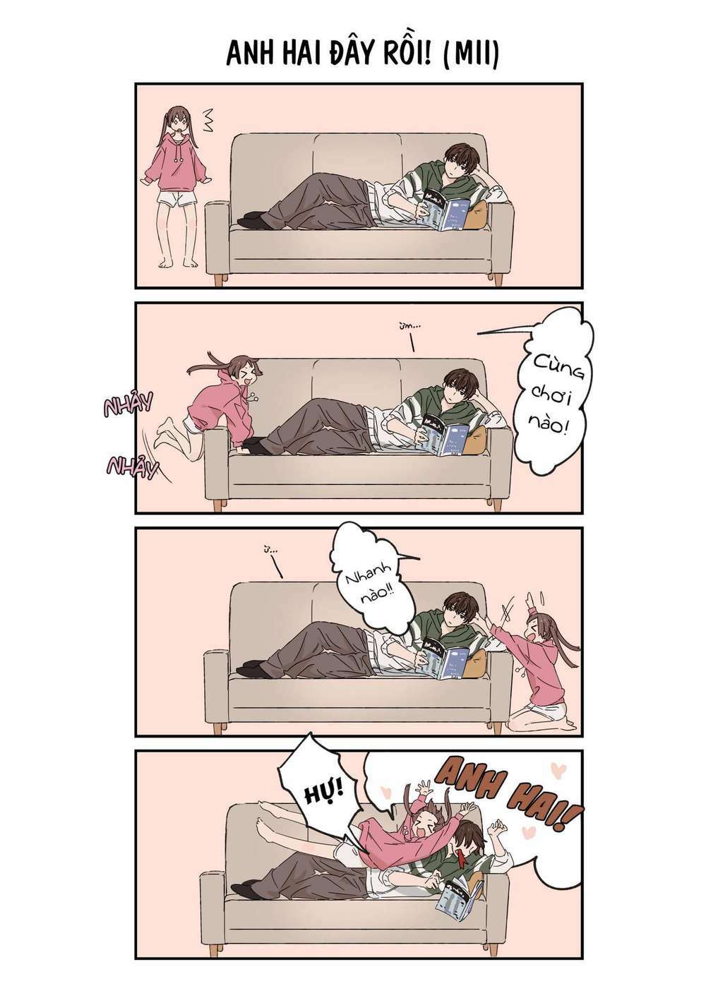 Anh trai cùng 3 cô em gái sinh ba: Chapter 9