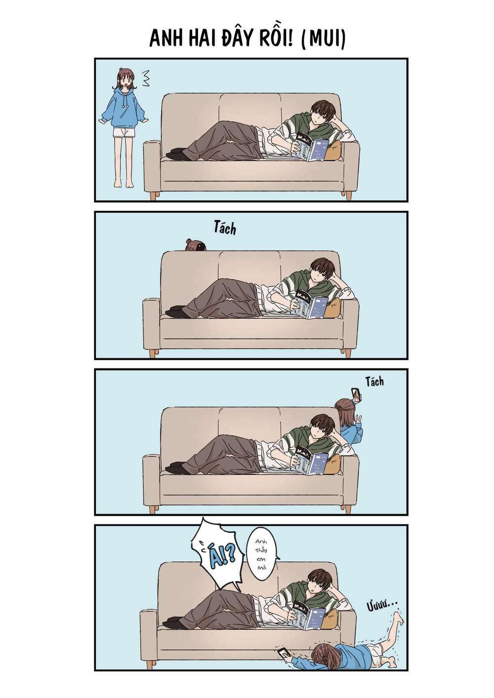 Anh trai cùng 3 cô em gái sinh ba: Chapter 9