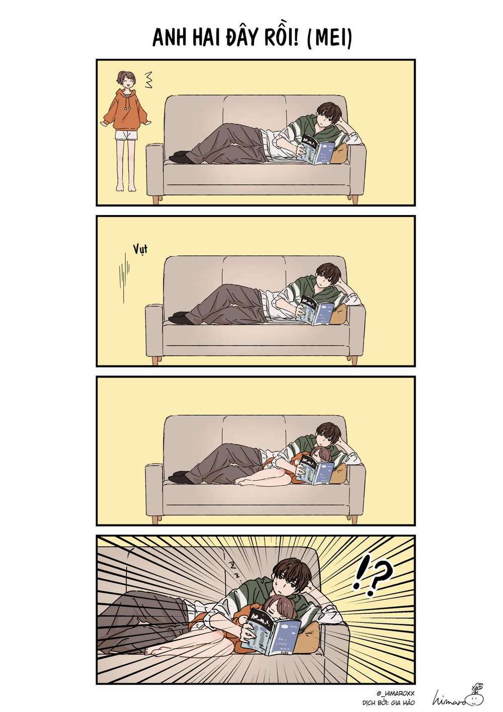Anh trai cùng 3 cô em gái sinh ba: Chapter 9