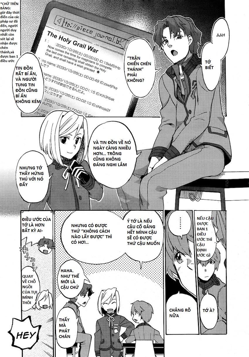 Fate/Extra Ccc Fox Tail: Chương 1