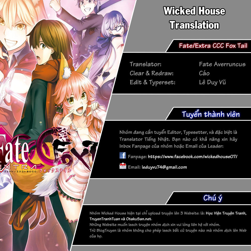 Fate/Extra Ccc Fox Tail: Chương 19