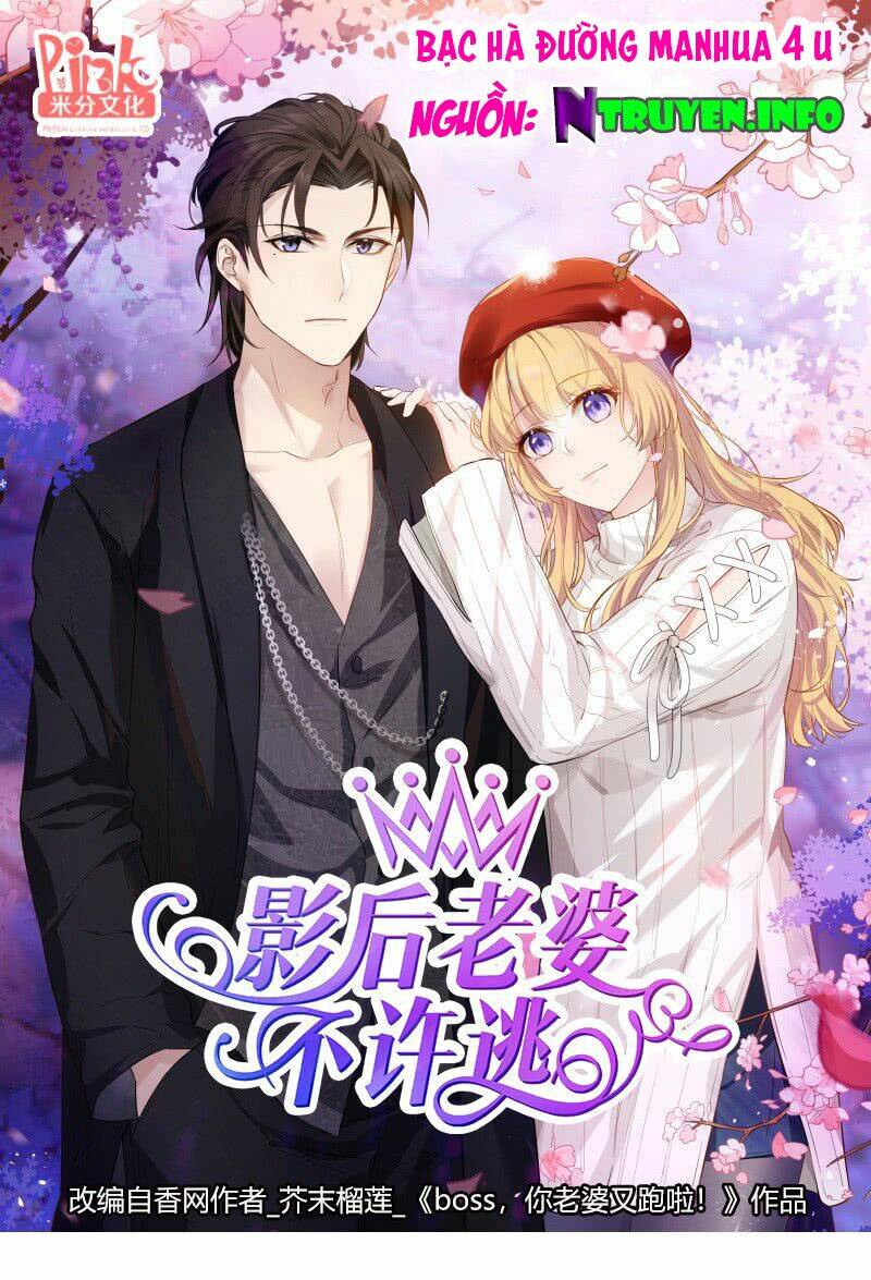 Ảnh Hậu Lão Bà Không Được Chạy: Chapter 1