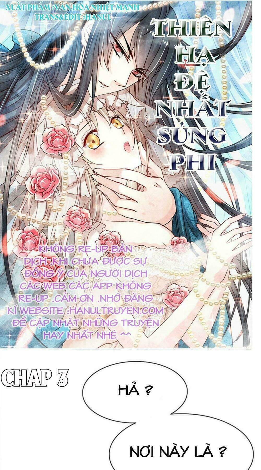 Thiên Hạ Đệ Nhất Sủng Phi: Chapter 3